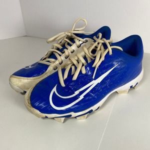 Nike Vapor Ultrafly 4 Keystone Cleats Youth Sz 5Y Blue White DA0702-400